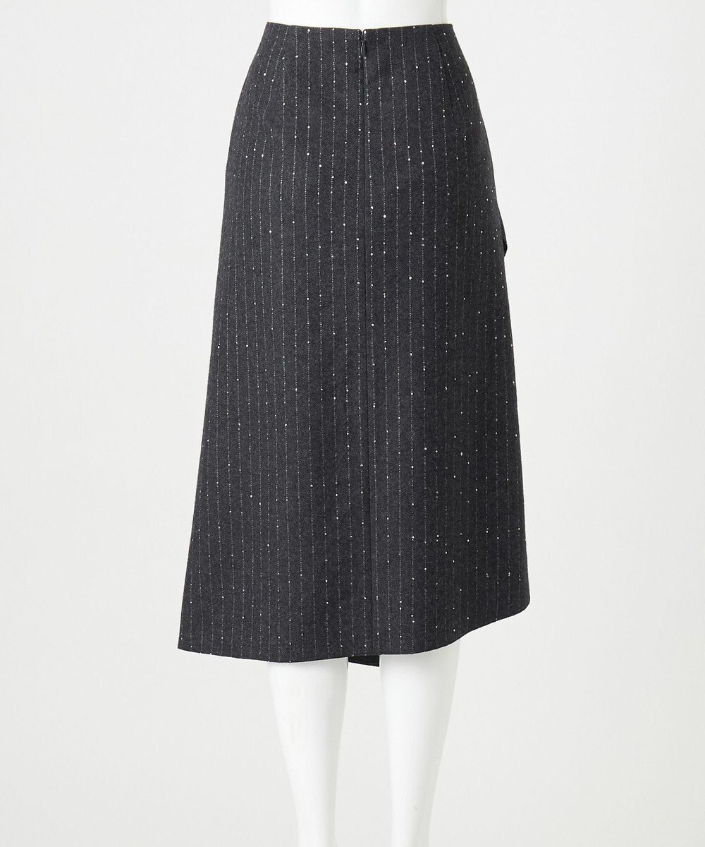 23区 S 【エステータ】ストライプシークイン スカート 