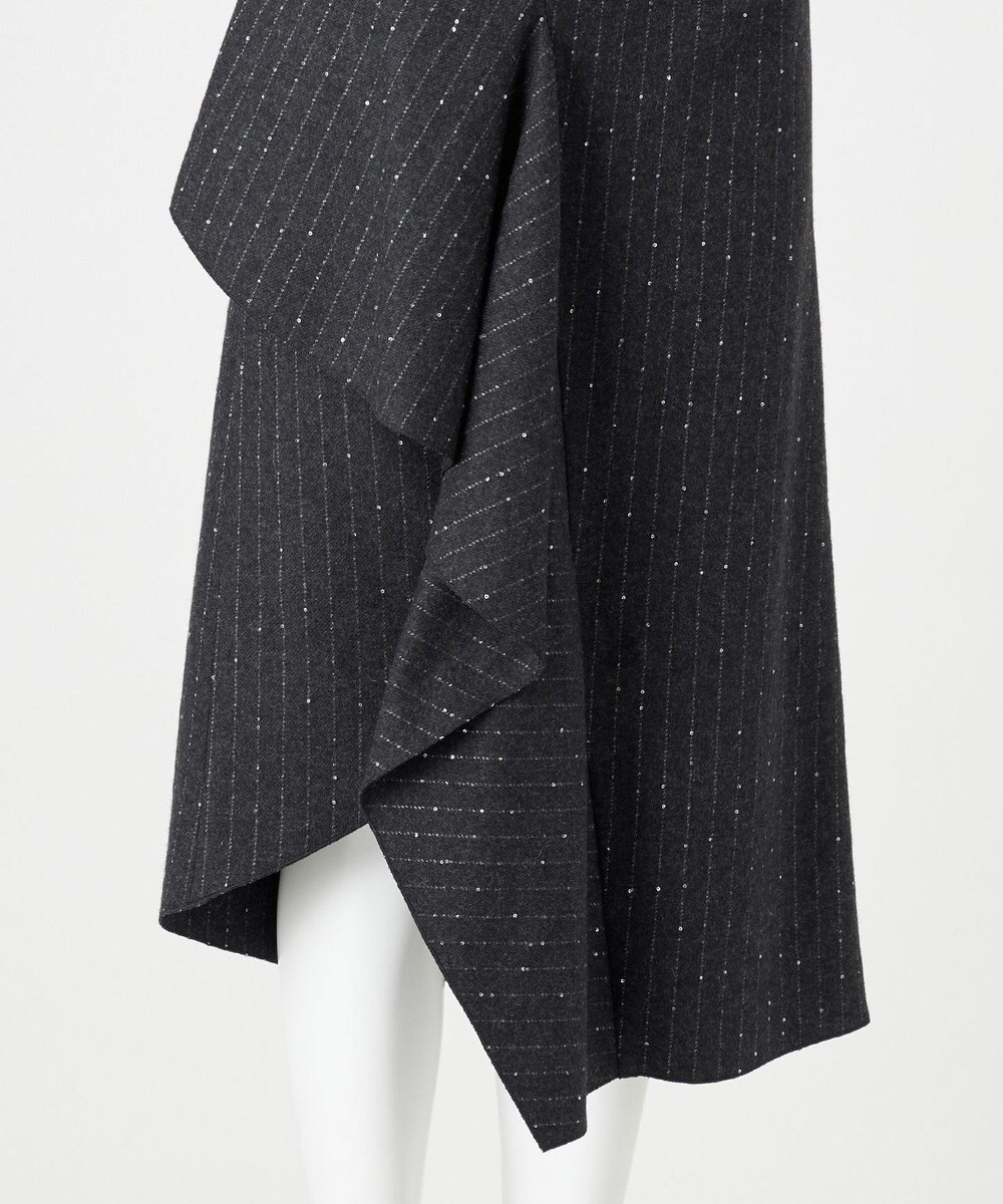 23区 S 【エステータ】ストライプシークイン スカート 