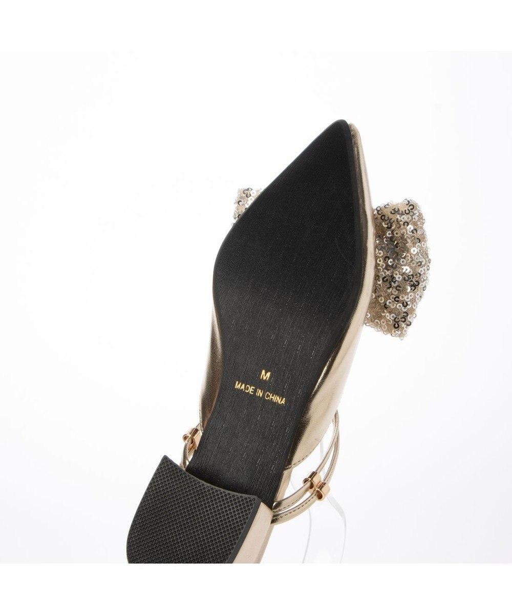 MODE ET JACOMO <noyau>2WAYリボンストラップミュールパンプス 