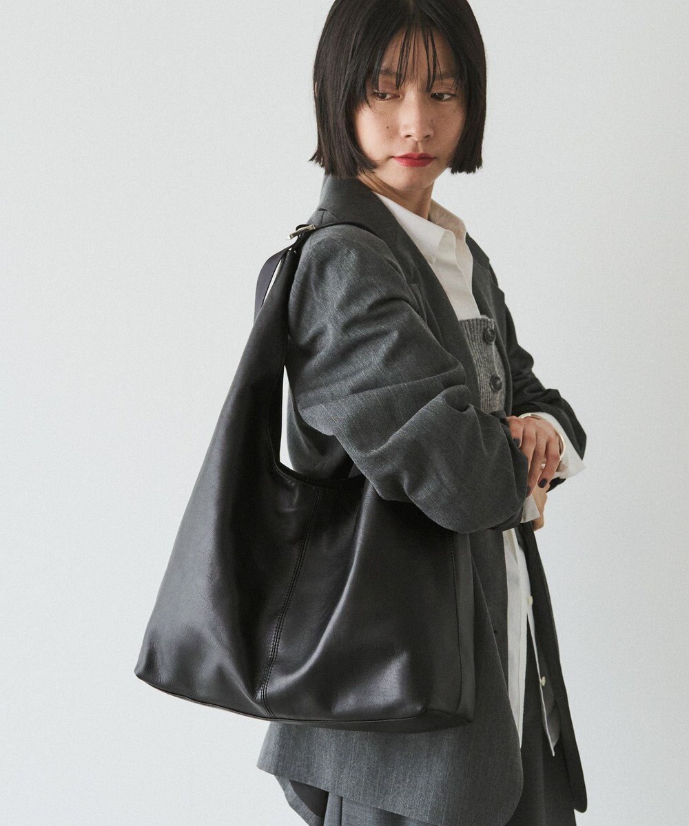 russet レザーホーボーバッグ L(CE-1654) 