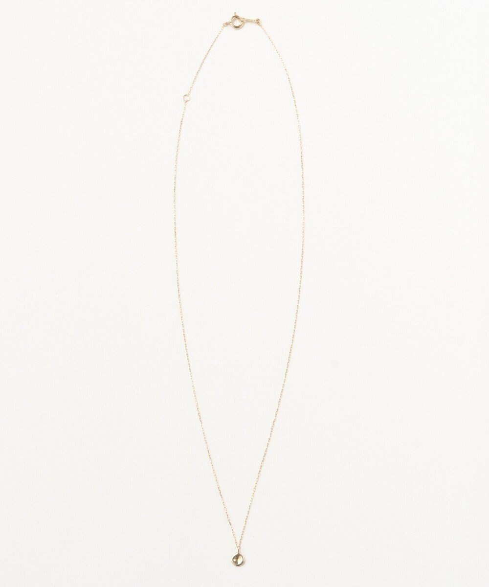 Phoebe 【K10】プランプコインペンダントネックレス/全長:40cm 