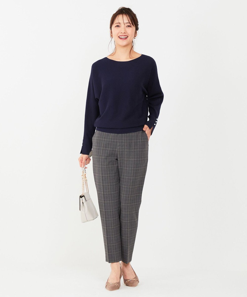 ANY SIS 【洗える】ドルマンスリーブ ニット 