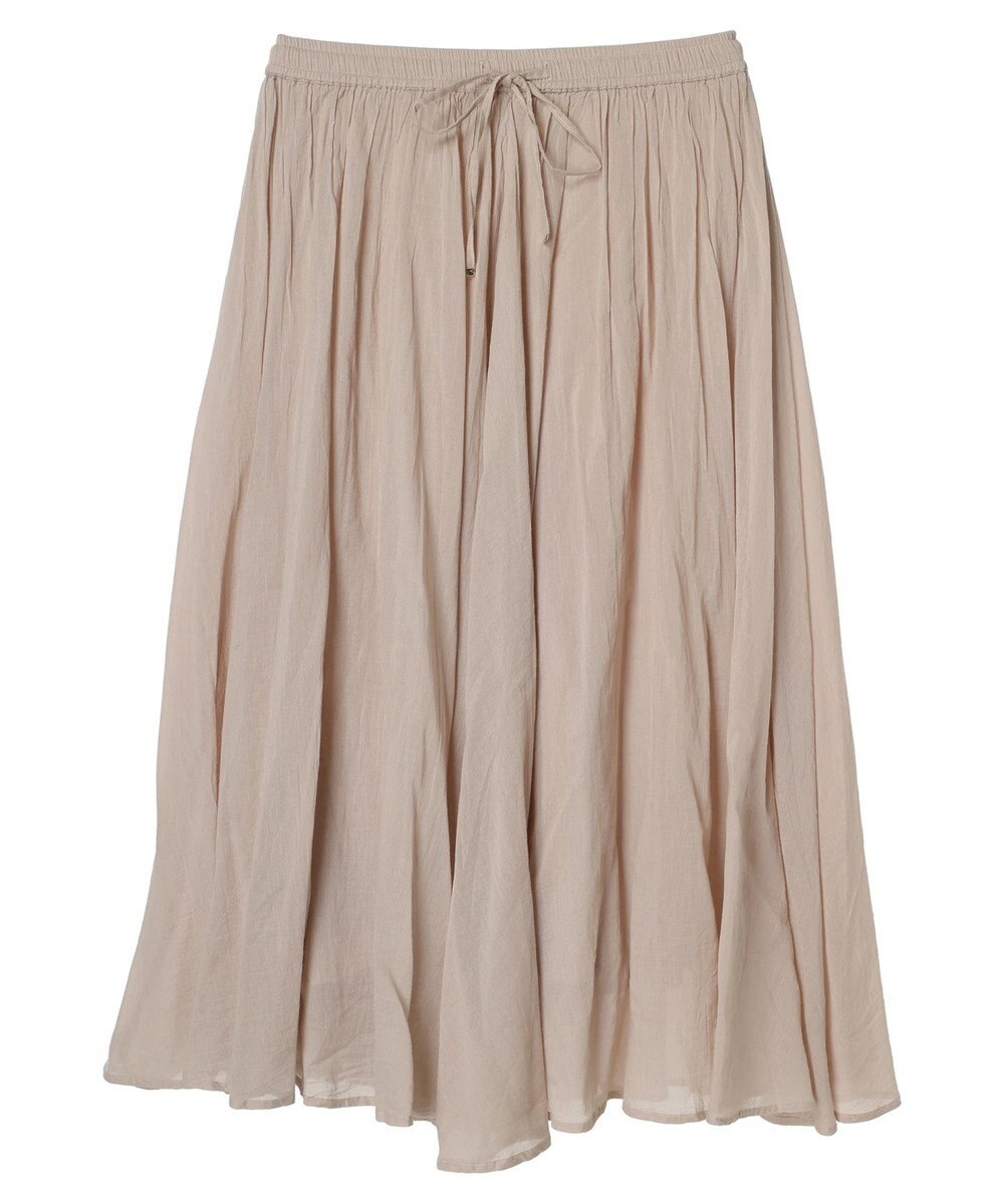 CRAFT STANDARD BOUTIQUE コットンボイルギャザースカート 