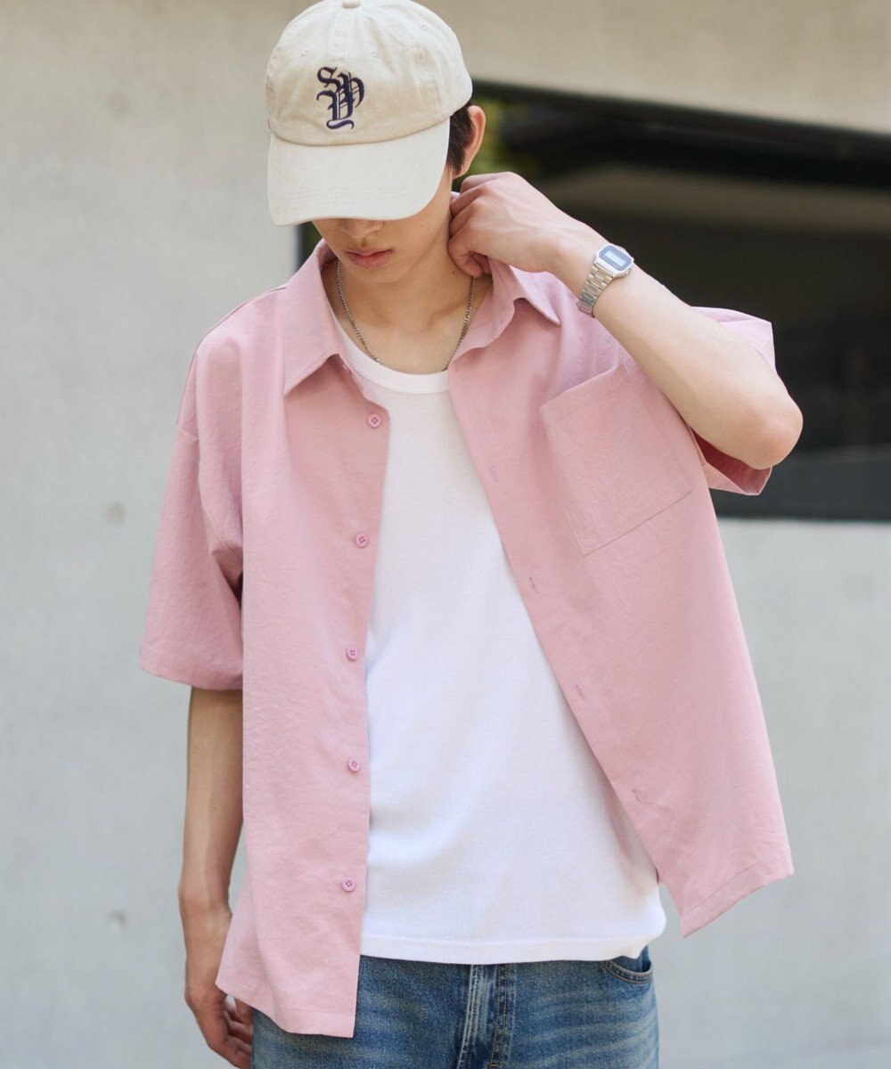 WEGO クロップドSSムジシャツ 