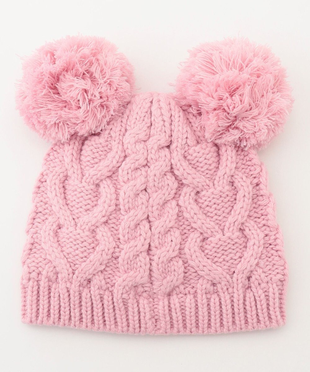 ANY KIDS ぽんぽんつきニット帽 