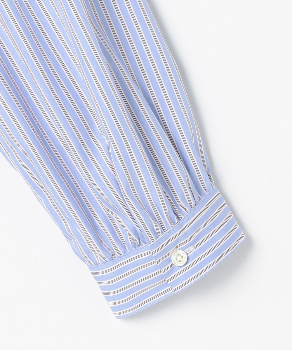 J.PRESS LADIES 【WEB限定】ストライプ シャーリング ブラウス 