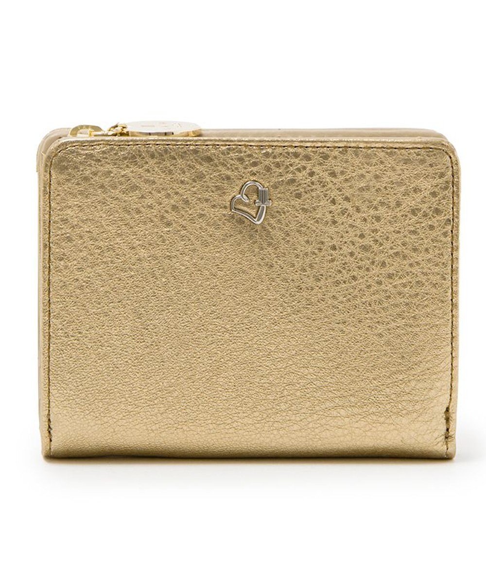 LANVIN en Bleu ペティアン Lファスナー二つ折り財布 