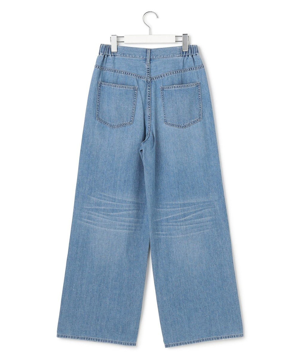 23区 【SLOW/一部店舗限定】LIGHT DENIM  ワイド パンツ 