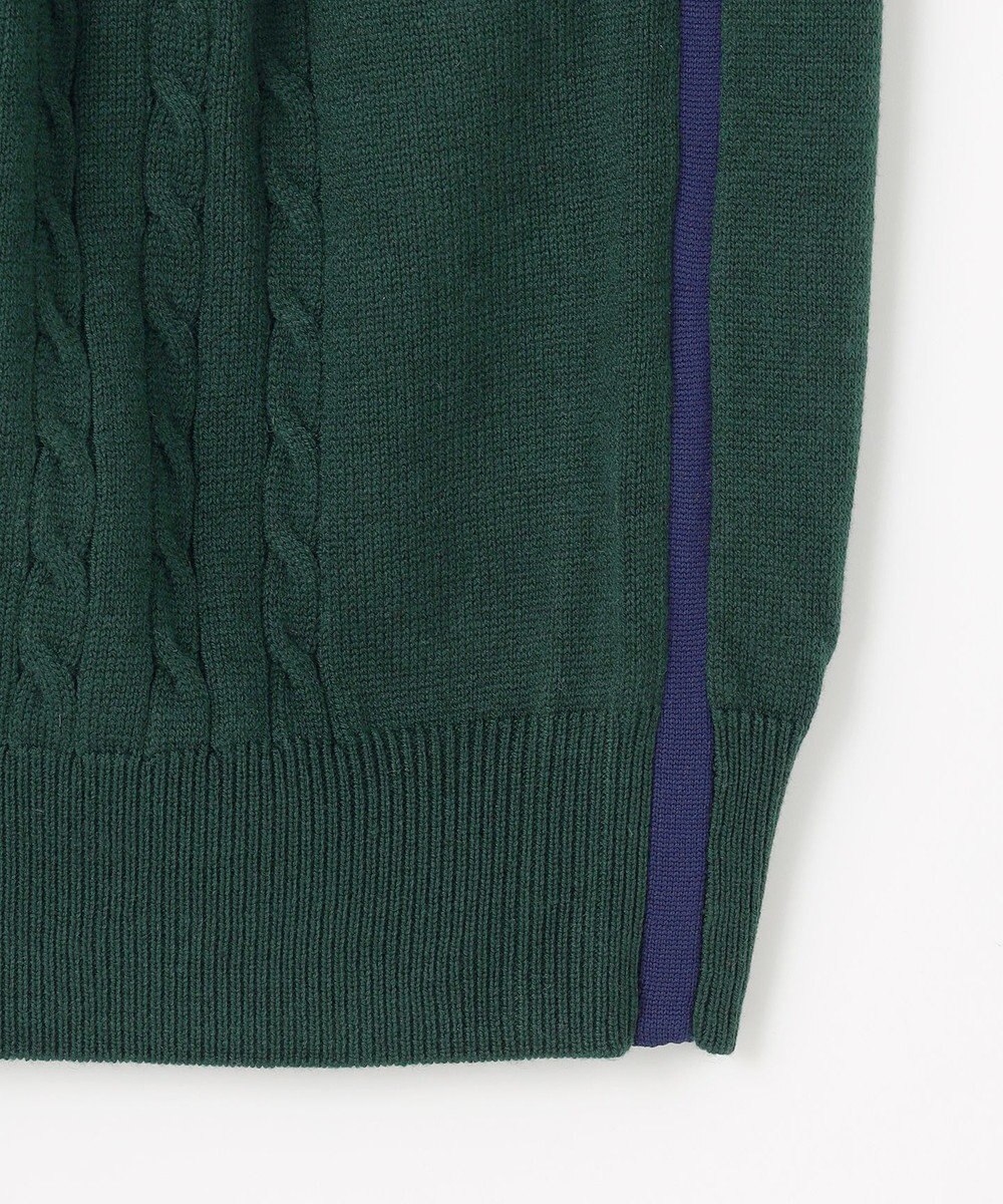 23区GOLF 【MEN】ウールブレンド カラーニット ラウンドから普段のお出かけや、お散歩まで◎ 