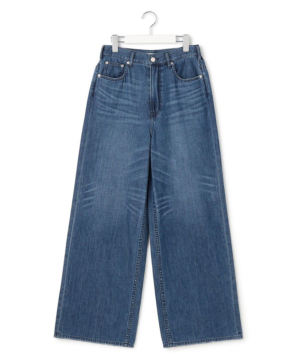 23区 【SLOW/一部店舗限定】LIGHT DENIM  ワイド パンツ 