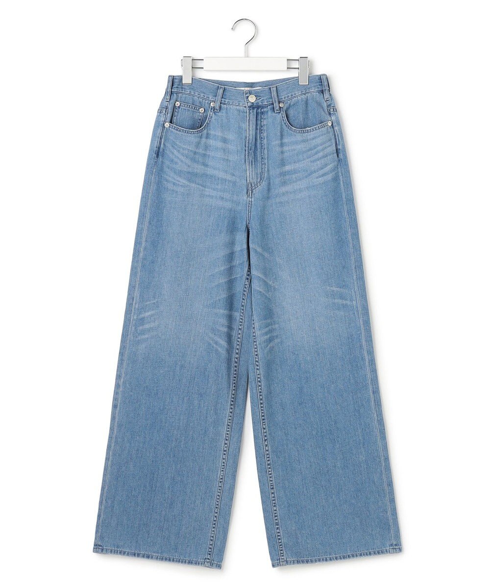23区 【SLOW/一部店舗限定】LIGHT DENIM  ワイド パンツ 