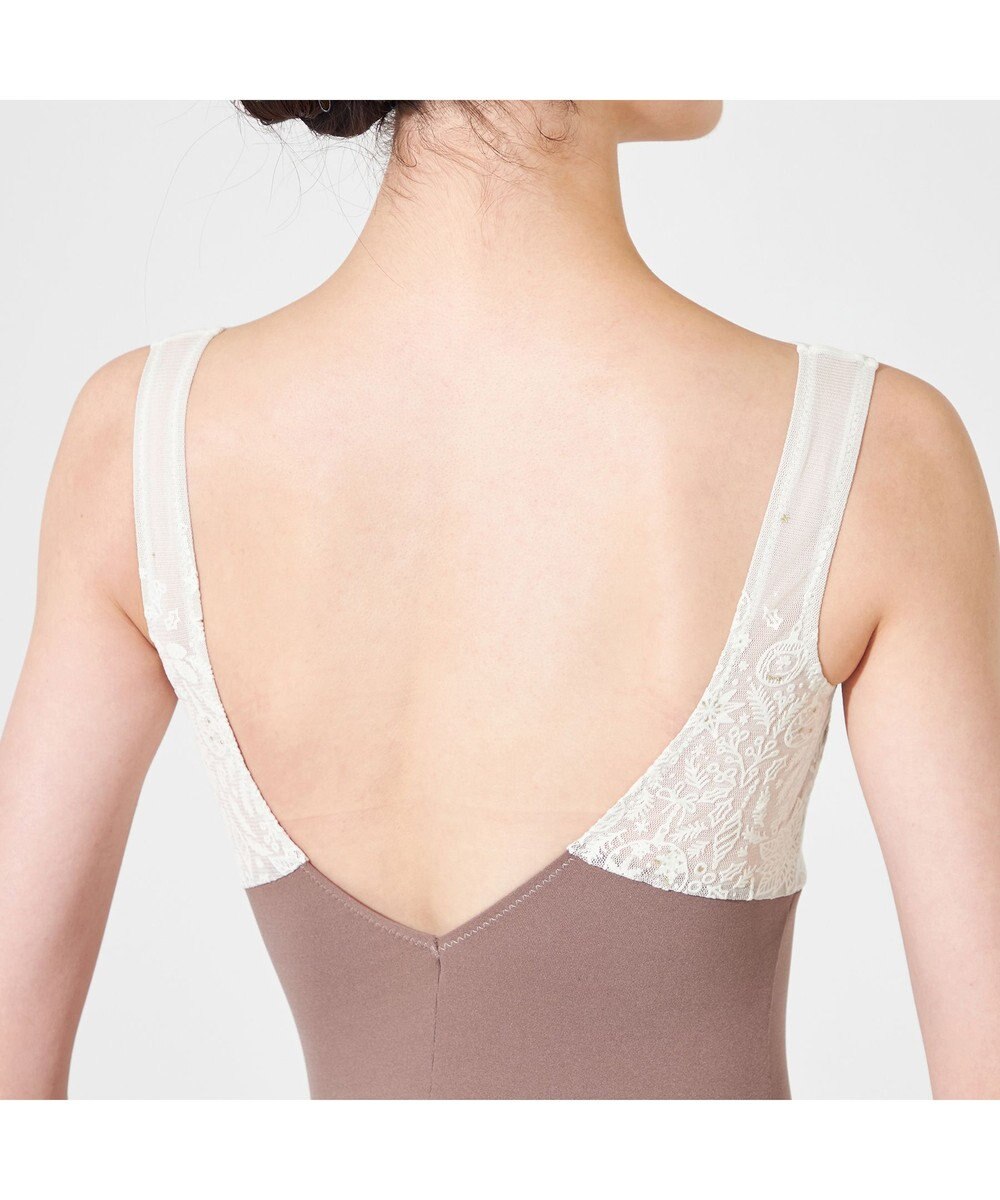 Chacott ◎【Nela ライン】ノースリーブレオタード 