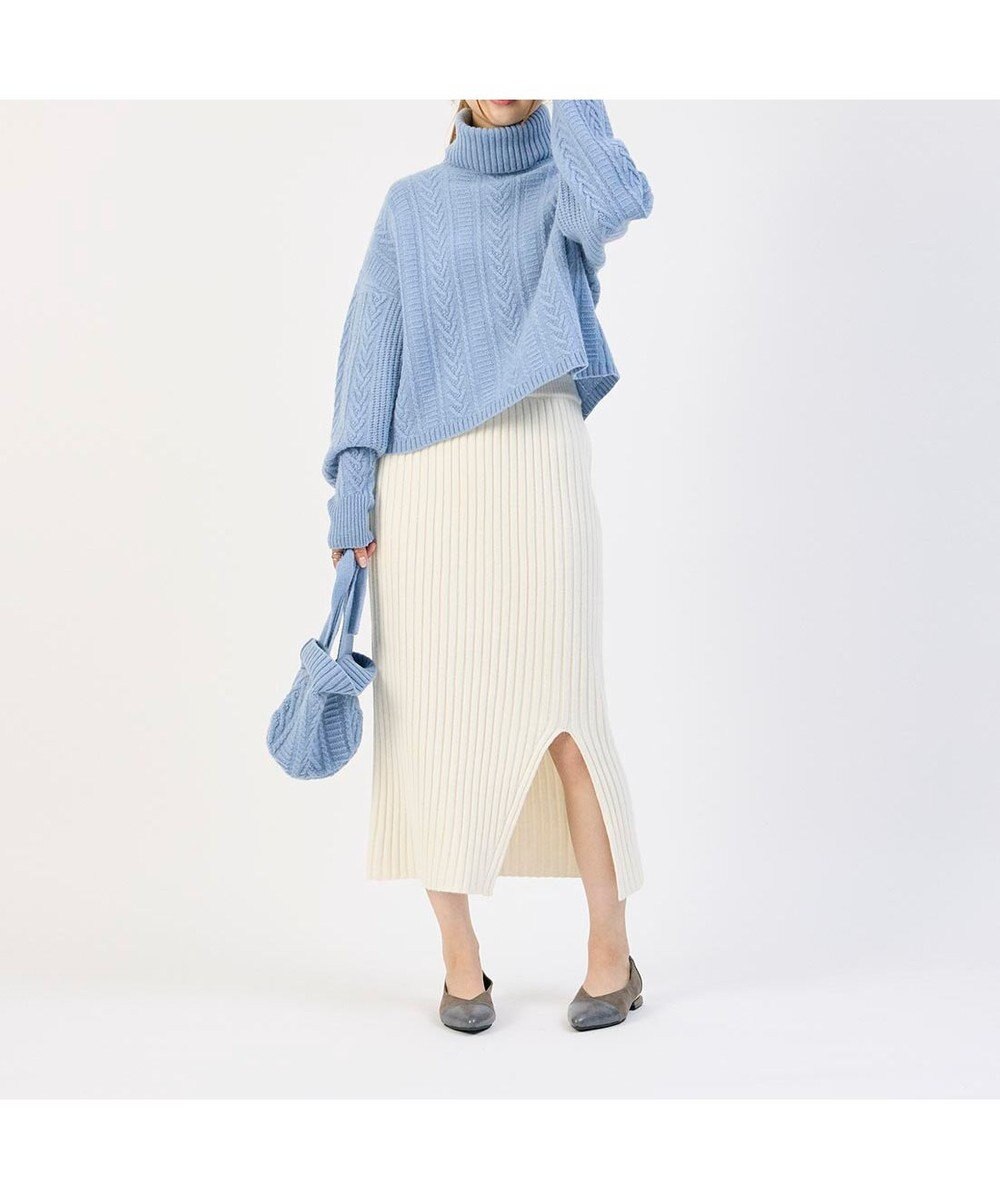 MODE ET JACOMO <noyau>ポインテッドトゥコンビデザインパンプス 