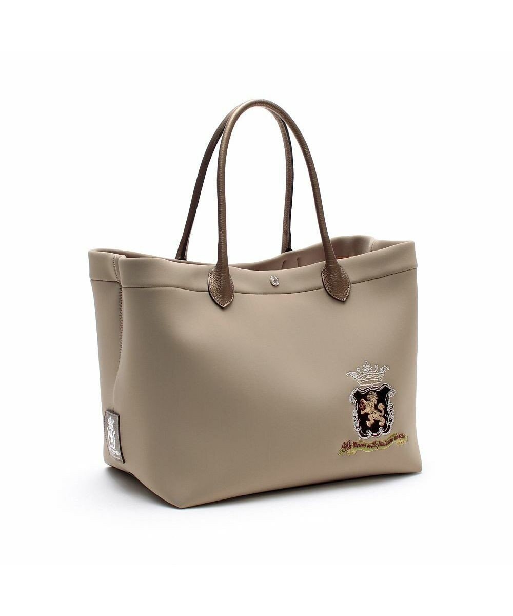 A.D.M.J. 【魔法の様に軽い】マジックライト　スパニッシュファブリックエンブレム刺しゅうトートL 