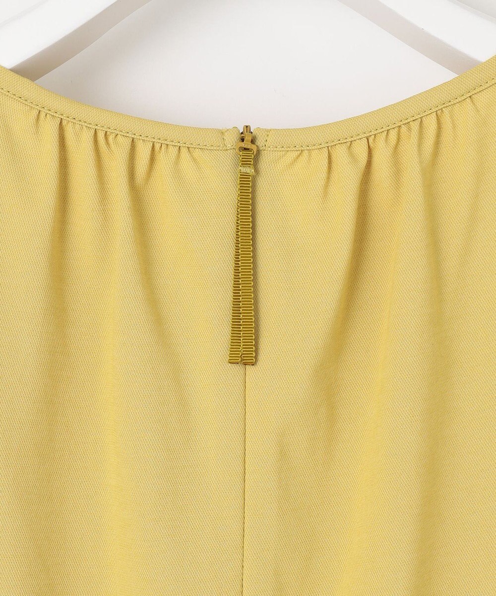 自由区 【WEB限定・洗える・XSサイズあり】ディフォームピケチュニック丈 カットソー 