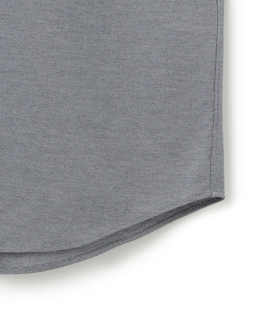 JOSEPH HOMME ハイゲージコットンジャージー 　バンドカラーシャツ 