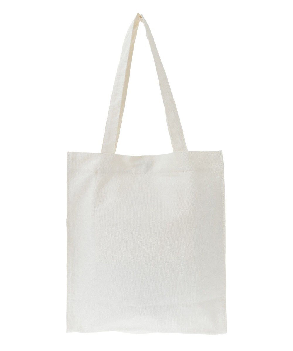 Maison de FLEUR ベア刺繍スクエアトートバッグ 