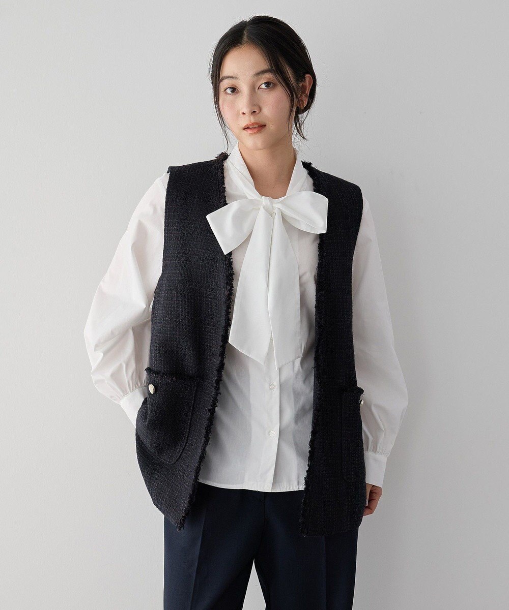 YECCA VECCA ボウタイシャツ 