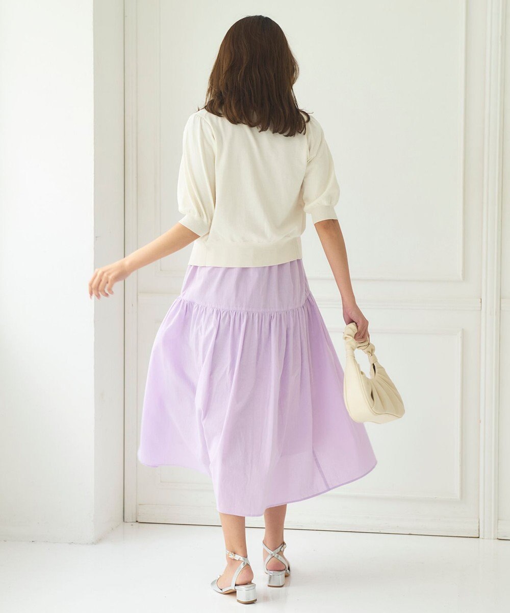 Feroux 【接触冷感・UVカット】ハーフスリーブ カーディガン 