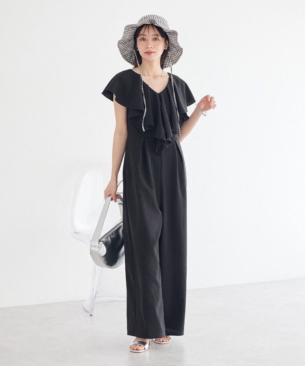 earth music&ecology ラッフルサロペット 