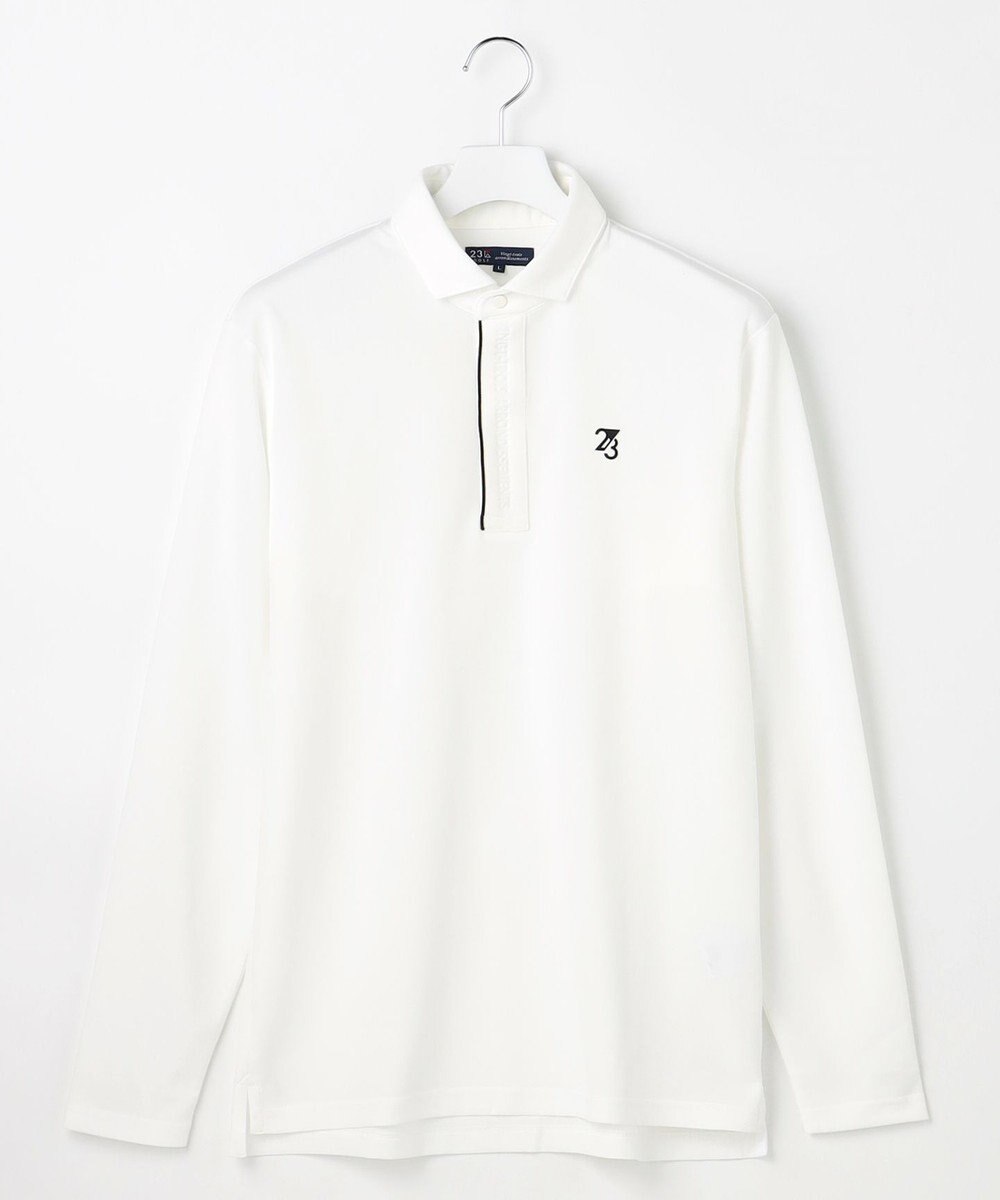 23区GOLF 【MEN】エイトムーブカノコ長袖ポロシャツ 
