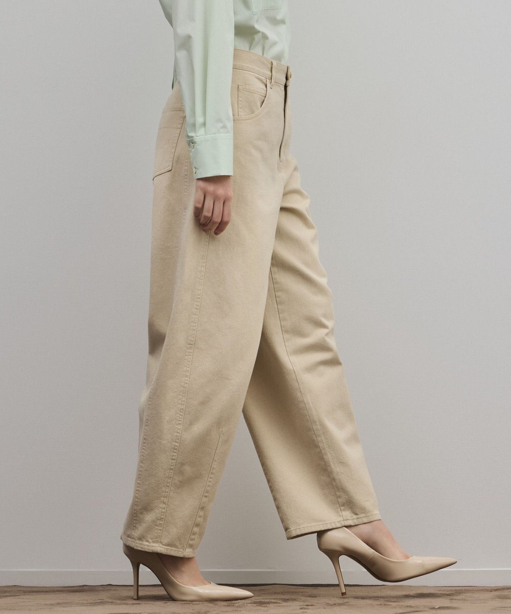 GRACE CONTINENTAL サイド切替バレルパンツ 