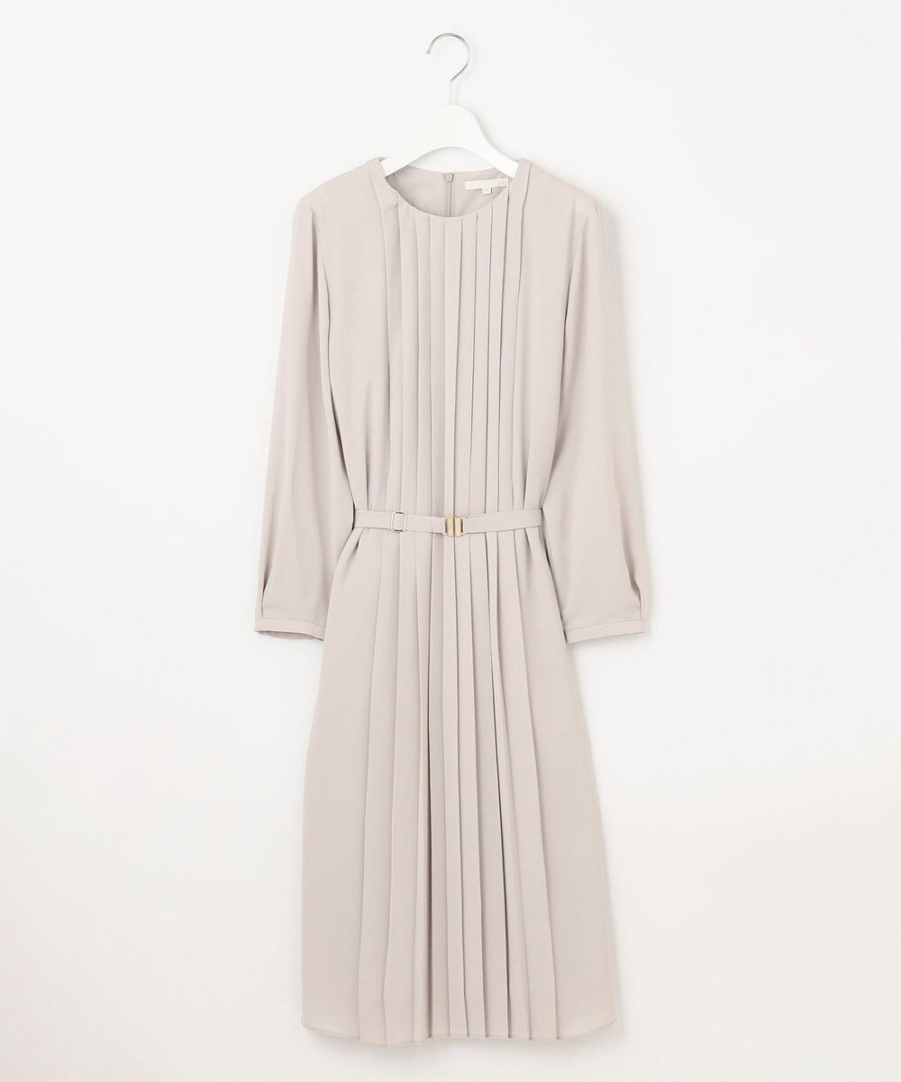 自由区 【ご好評につき追加生産・洗える】ライトサテン ワンピース 