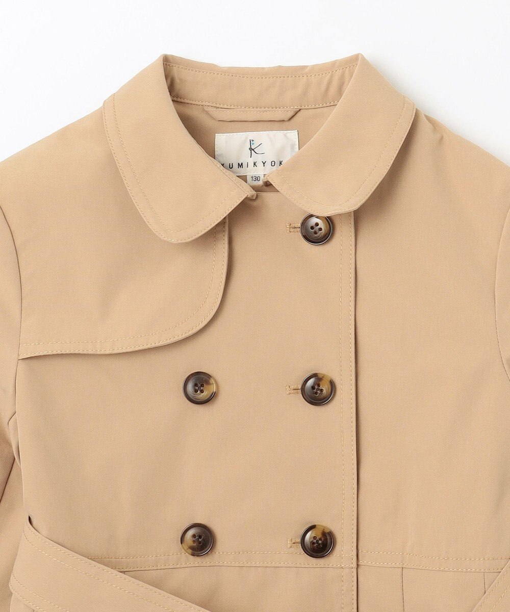 組曲 KIDS 【130-140㎝】【撥水】ブリティッシュ トレンチコート 