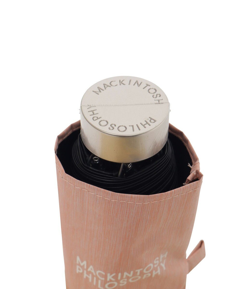 MOONBAT 【フワクール生地使用/軽量】MACKINTOSH PHILOSOPHY 遮光 晴雨兼用 折りたたみ日傘 シャンブレー 