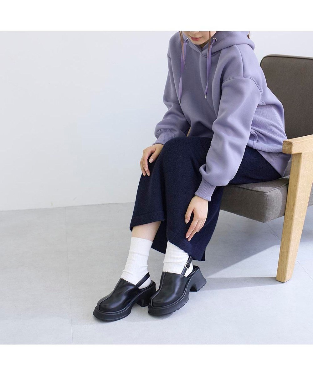 MODE ET JACOMO <noyau>センターライン厚底サボサンダル 