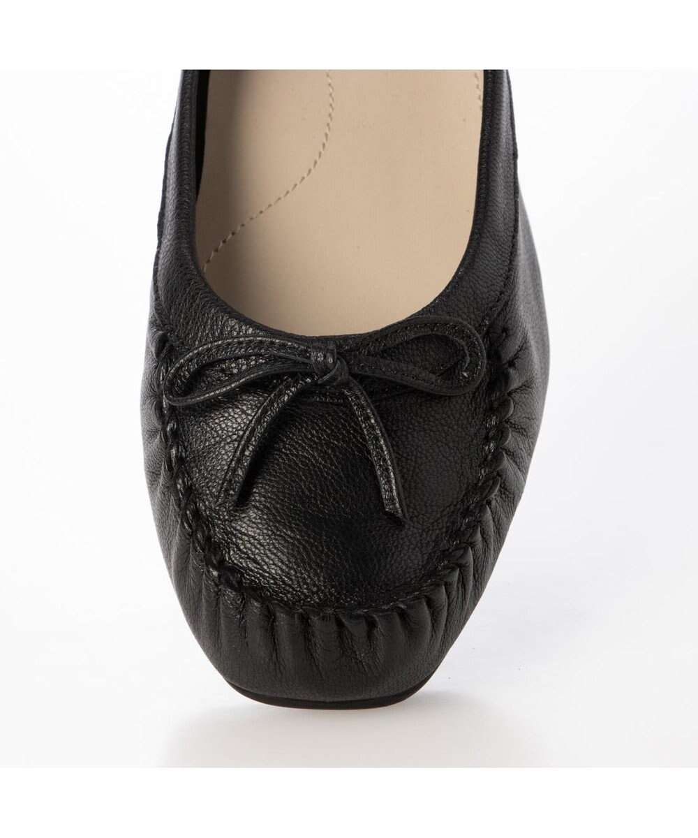 ing <ing>リボンモカシンシューズ 