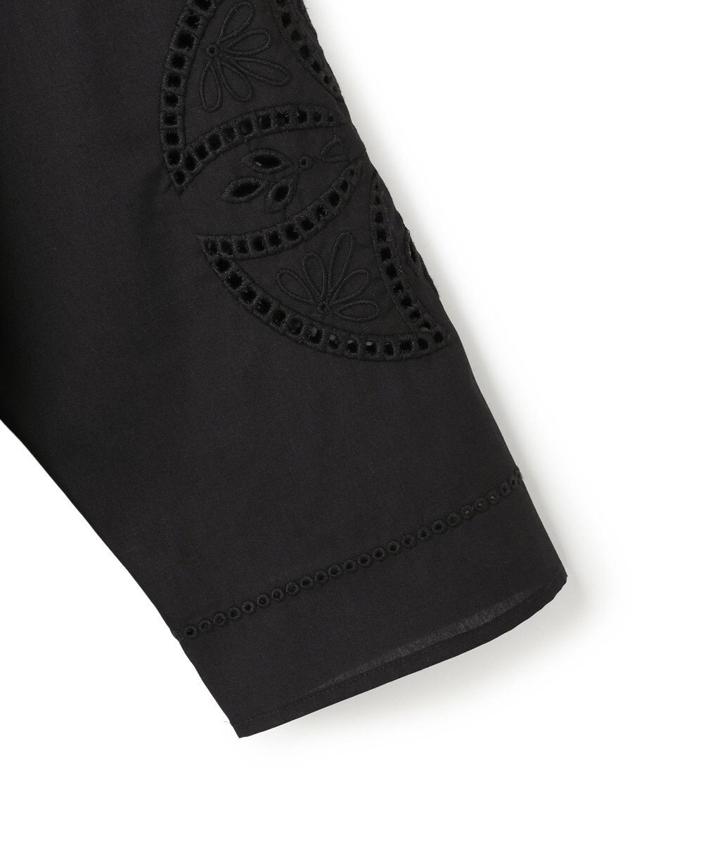 UNFILO L エンブロイダリー ブラウス 