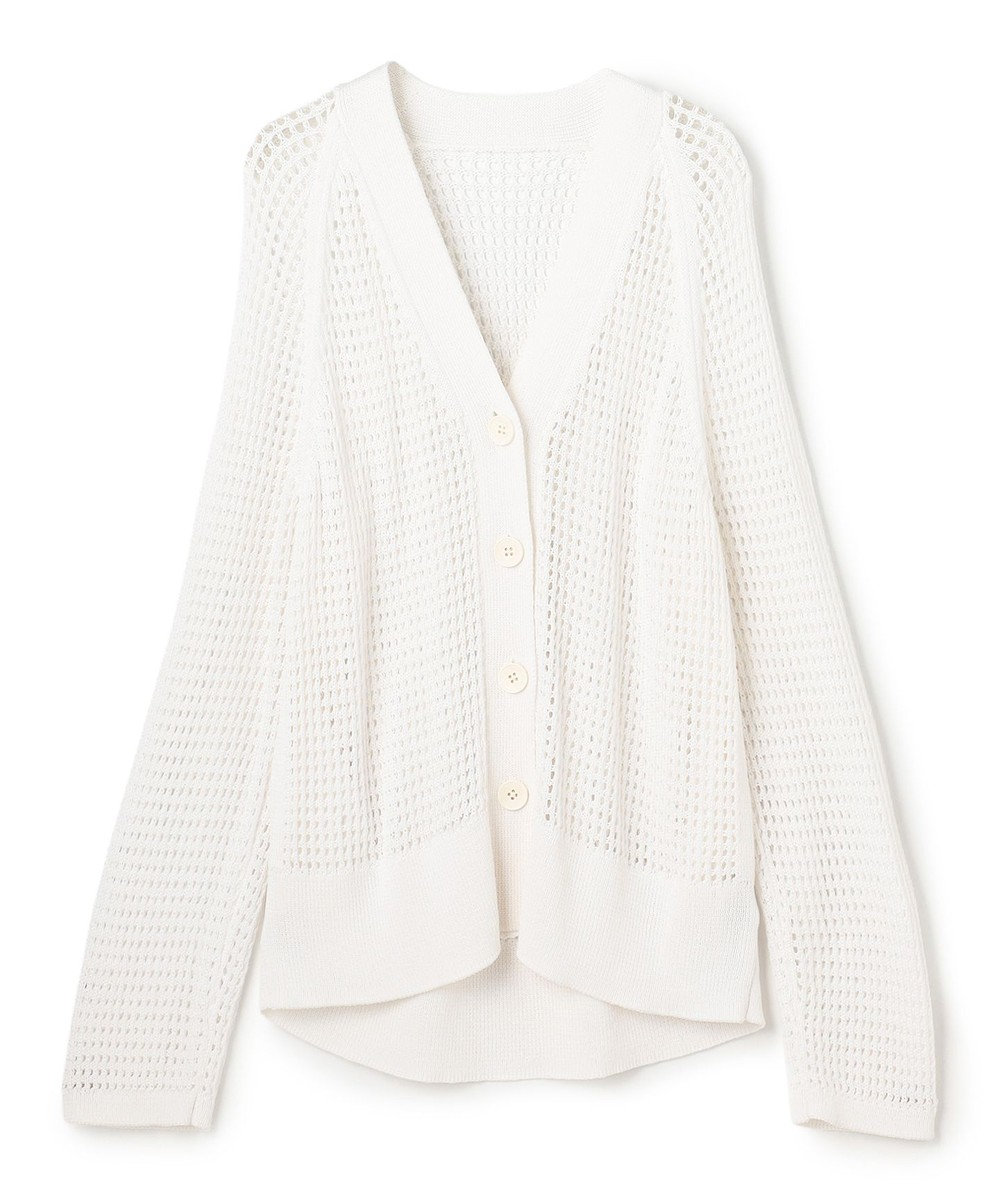 uncrave メッシュニット カーディガン 