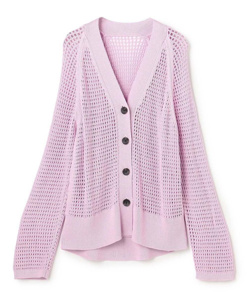 uncrave メッシュニット カーディガン 