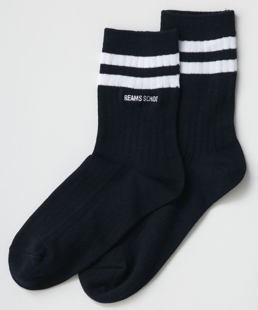 BEAMS SCHOOL 18cm丈スクールソックス 