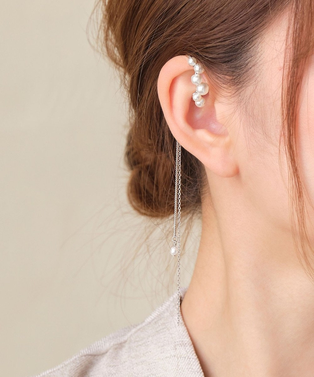 Adrer Pearl ear cuff パールイヤーカフ 片耳 最高の品質の - アクセサリー