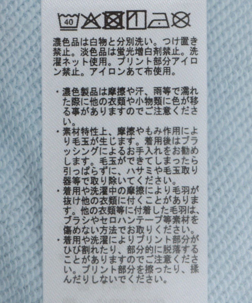 earth music&ecology ローズ×ロゴグラフィックスウェット 