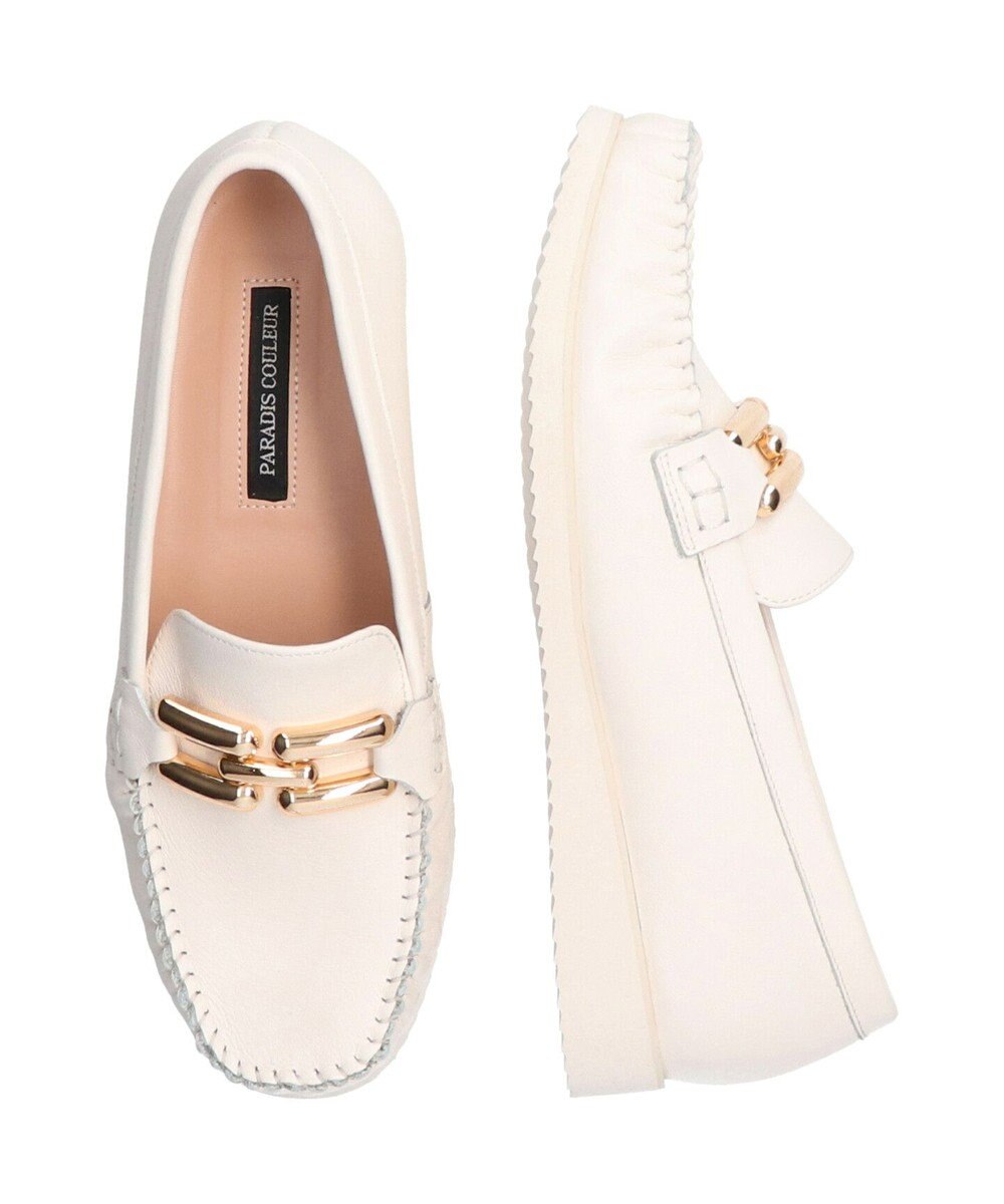 Bridget Birkin 【PARADIS COULEUR】メタルビットレザーモカシン 