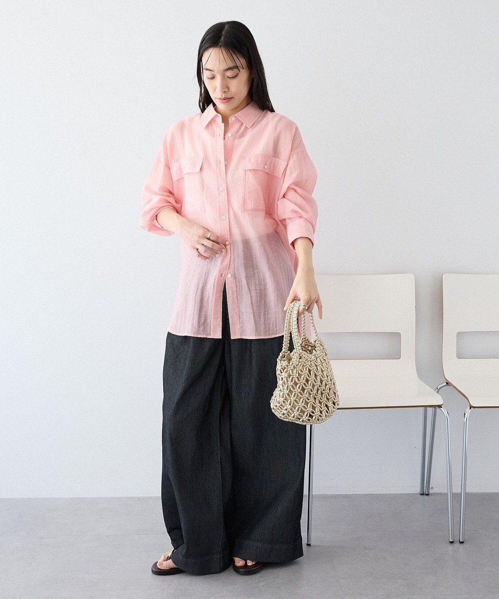 CRAFT STANDARD BOUTIQUE シアーハオリシャツ 