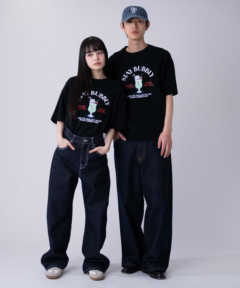 WEGO 【ユニセックス着用ITEM/XSSMLXLサイズ展開】アソートグラフィックBIG　T（SS） 