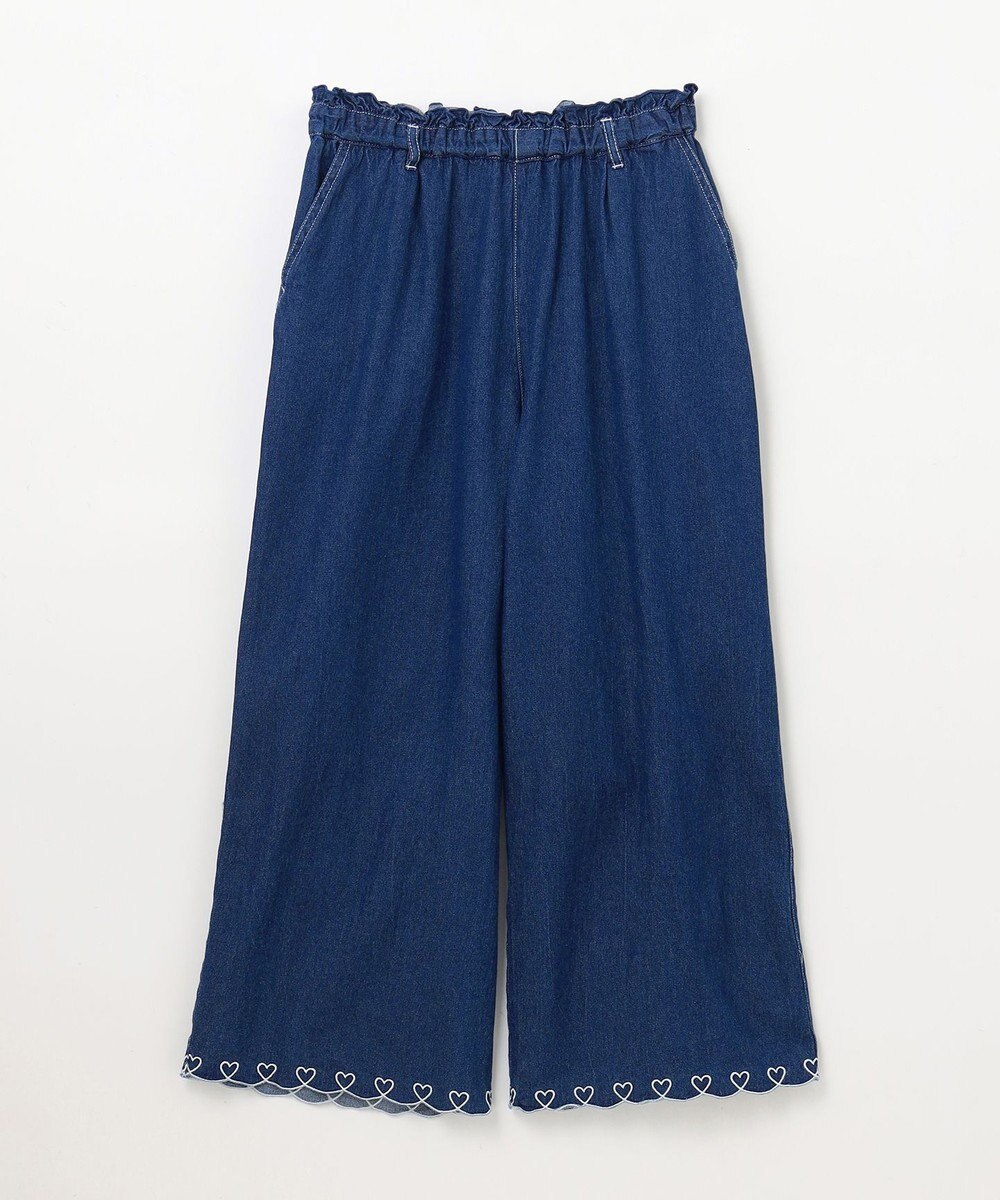 ANY KIDS デニム ガウチョ 