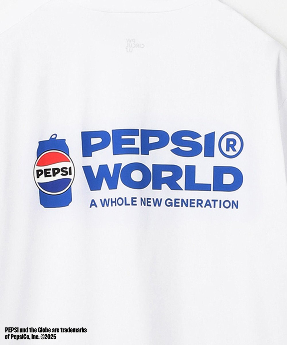 PW CIRCULUS 〈Pepsiコラボ〉【UNISEX】Pepsi World Graphic モックネックT 