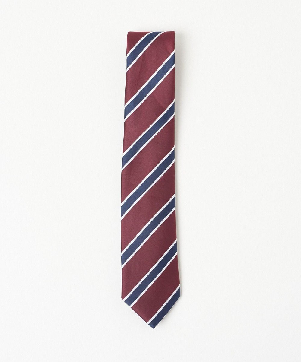 WEGO 【SCHOOLITEM】メンズエンブレム柄スクールネクタイ 