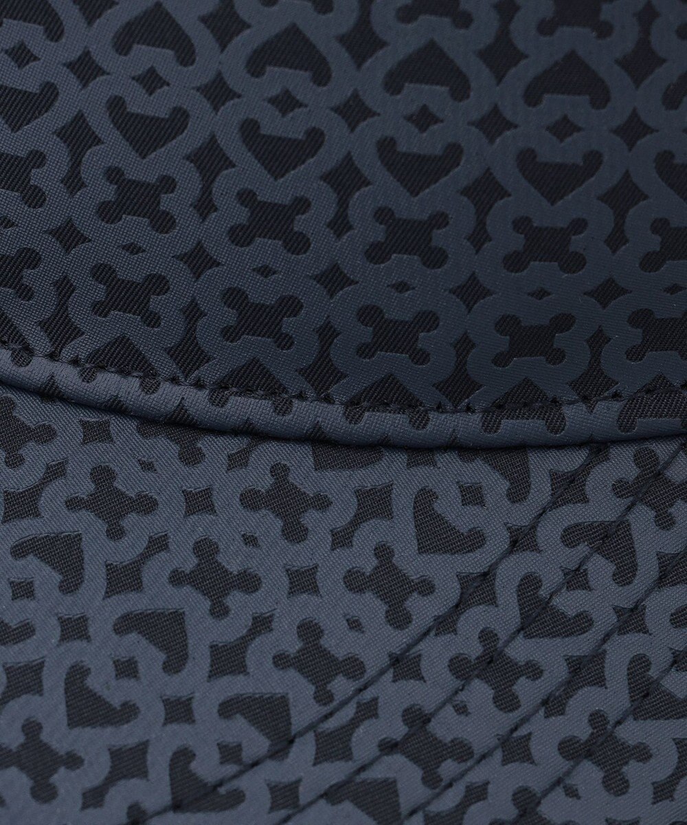 23区GOLF 【UNISEX】モノグラムプリントキャップ ポケッタブル 