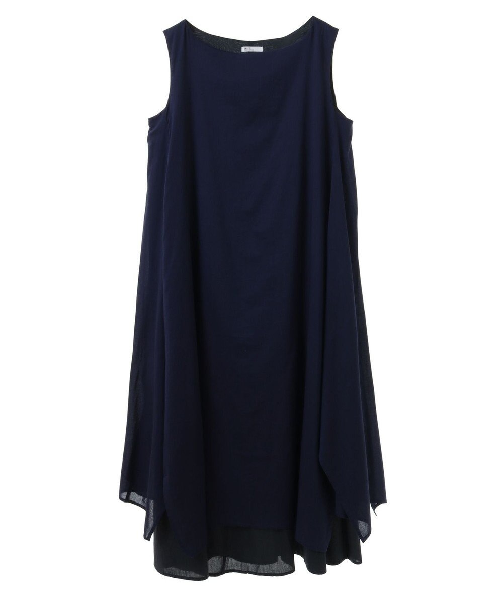 CRAFT STANDARD BOUTIQUE インド綿混フレアワンピース 