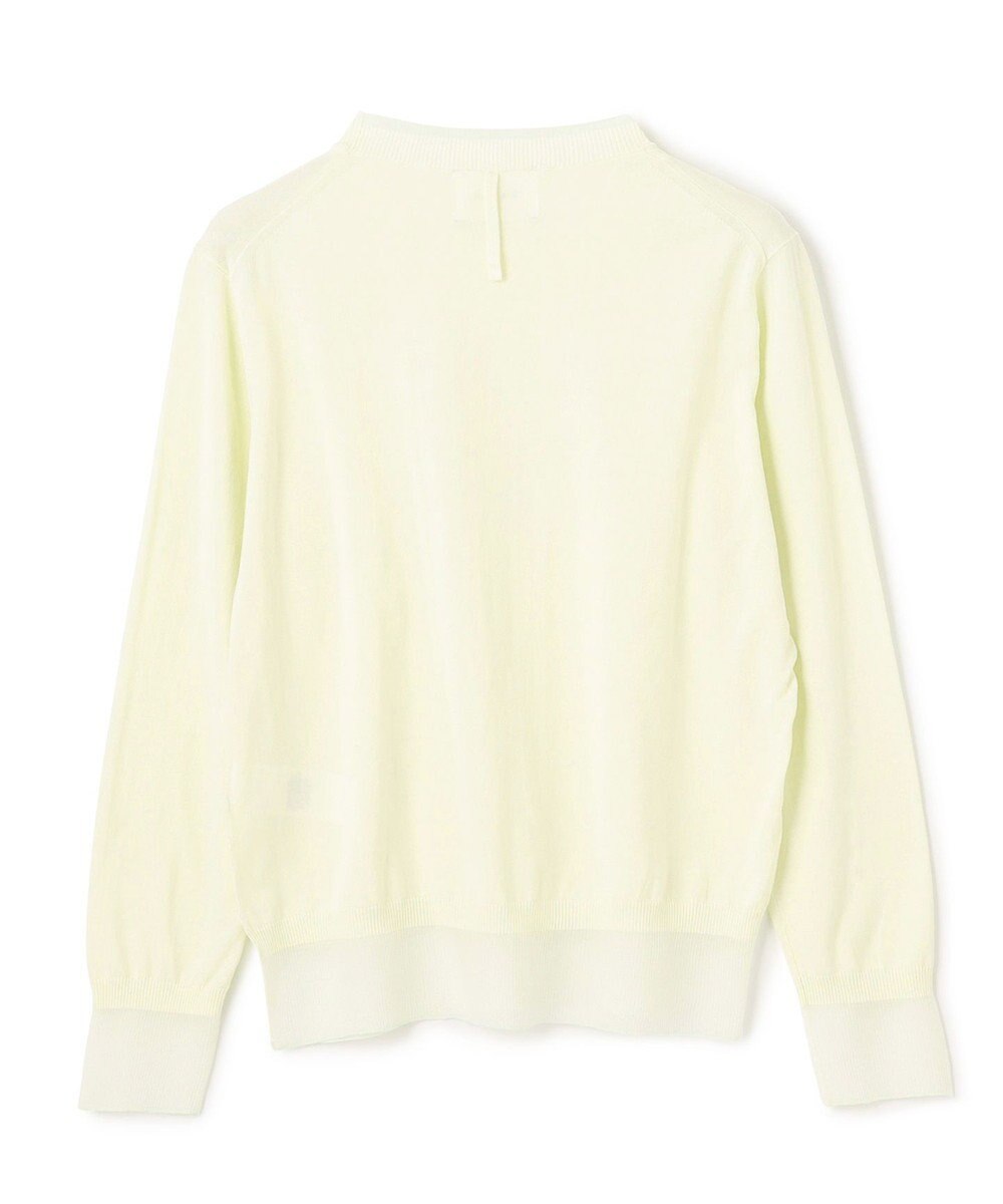 BEIGE， 【洗える】JULIE / シルク混クルーネックシアートップス 