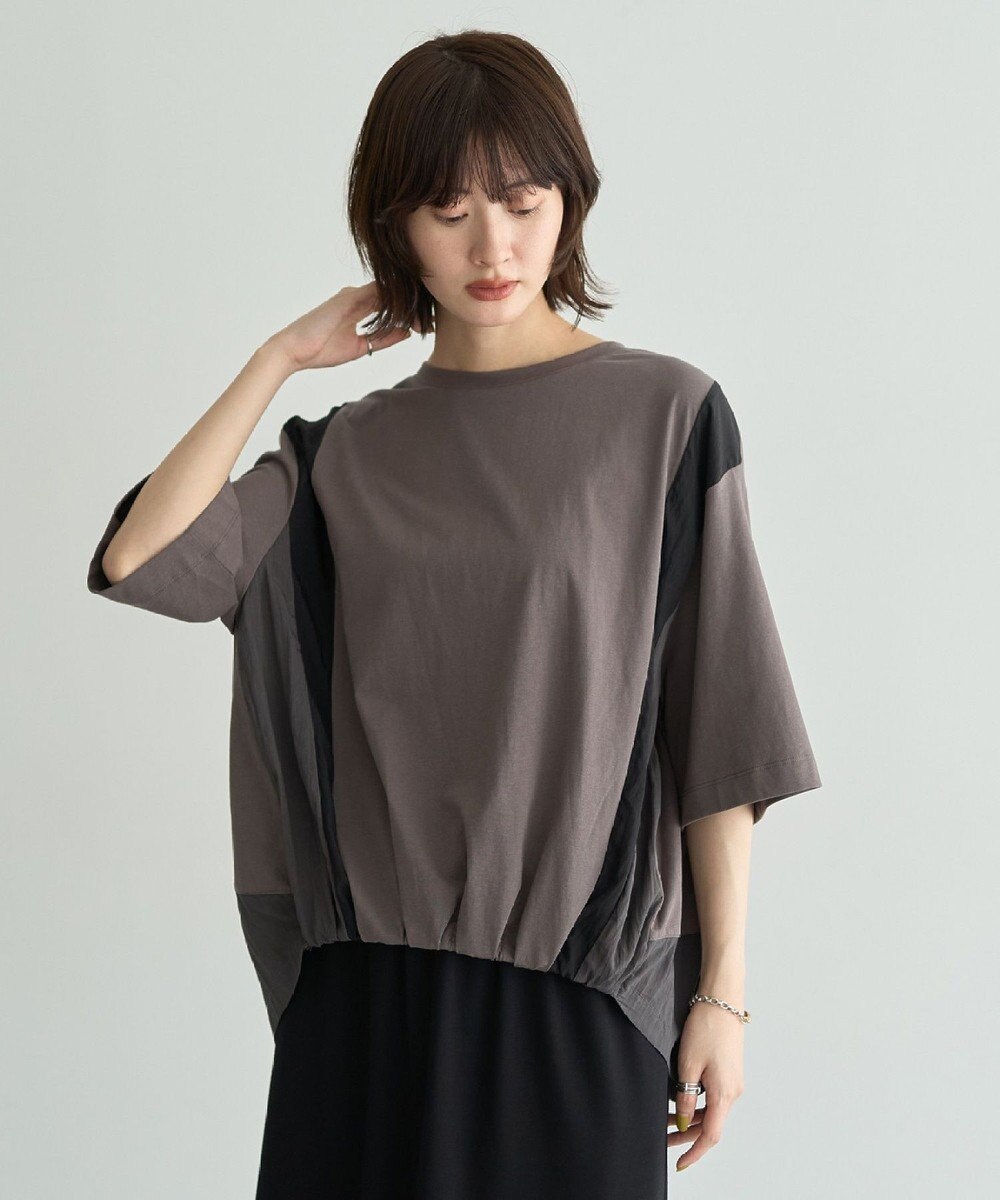 YECCA VECCA 素材MIXカットプルオーバー 