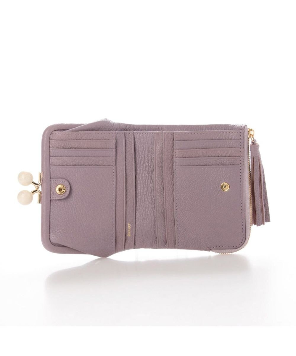 UNBILLION ペルケ perche / アクリル玉がま口2つ折り財布 