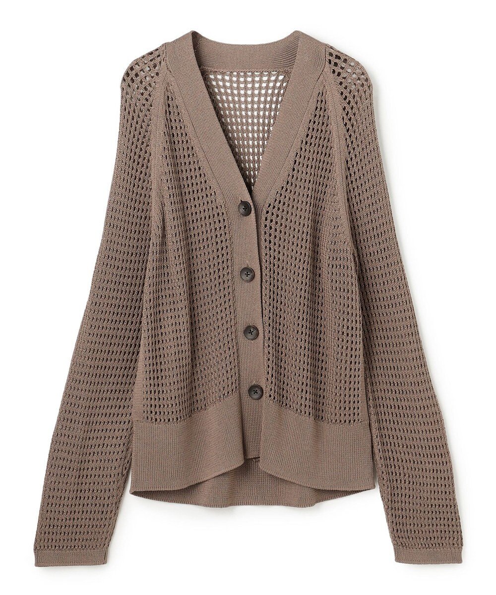 uncrave メッシュニット カーディガン 