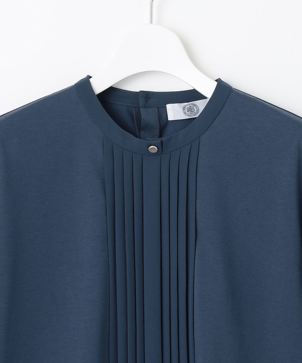 J.PRESS LADIES 【吸水速乾】プレーティングジャージー タックディティール カットソー 